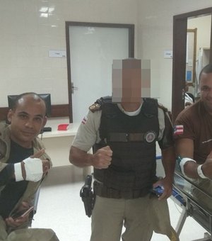 PMs são baleados durante troca de tiros em Salvador