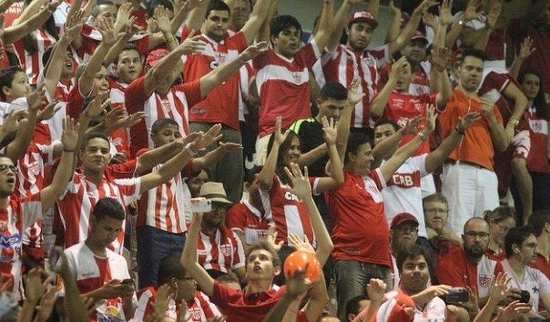 CRB define preços de ingressos e convida torcedores para o jogo contra o Vila Nova
