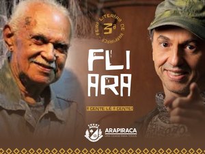 Feira Literária de Arapiraca contará com homenagem a Paulo do Bar e show gratuito de Zeca Baleiro