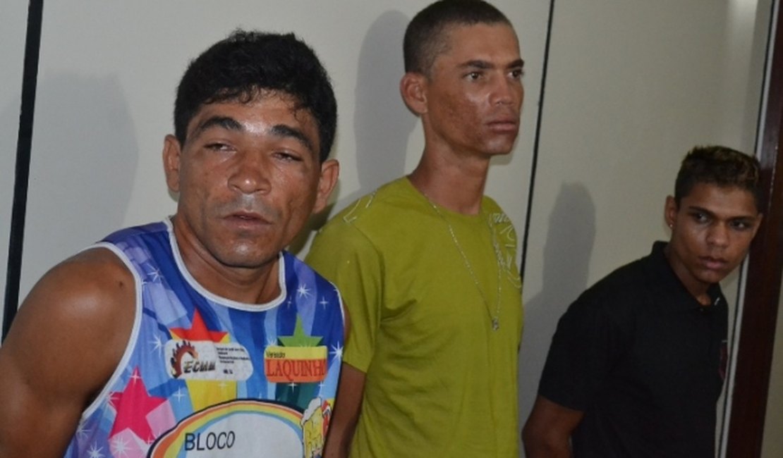 Acusados de matar idoso são presos em Campo Alegre