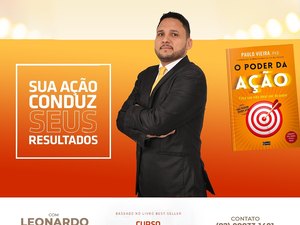 Curso 'O Poder da Ação' é promovido em Arapiraca no próximo mês