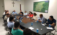 Rogério Teófilo participou de reunião de alinhamento do evento na quinta (26)