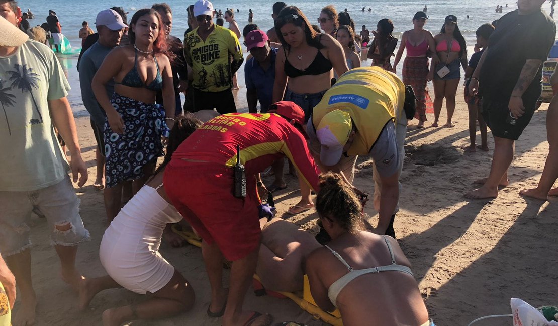 Adolescente tem parada cardíaca, após ingerir bebida alcoólica e energético na praia Ponta Verde