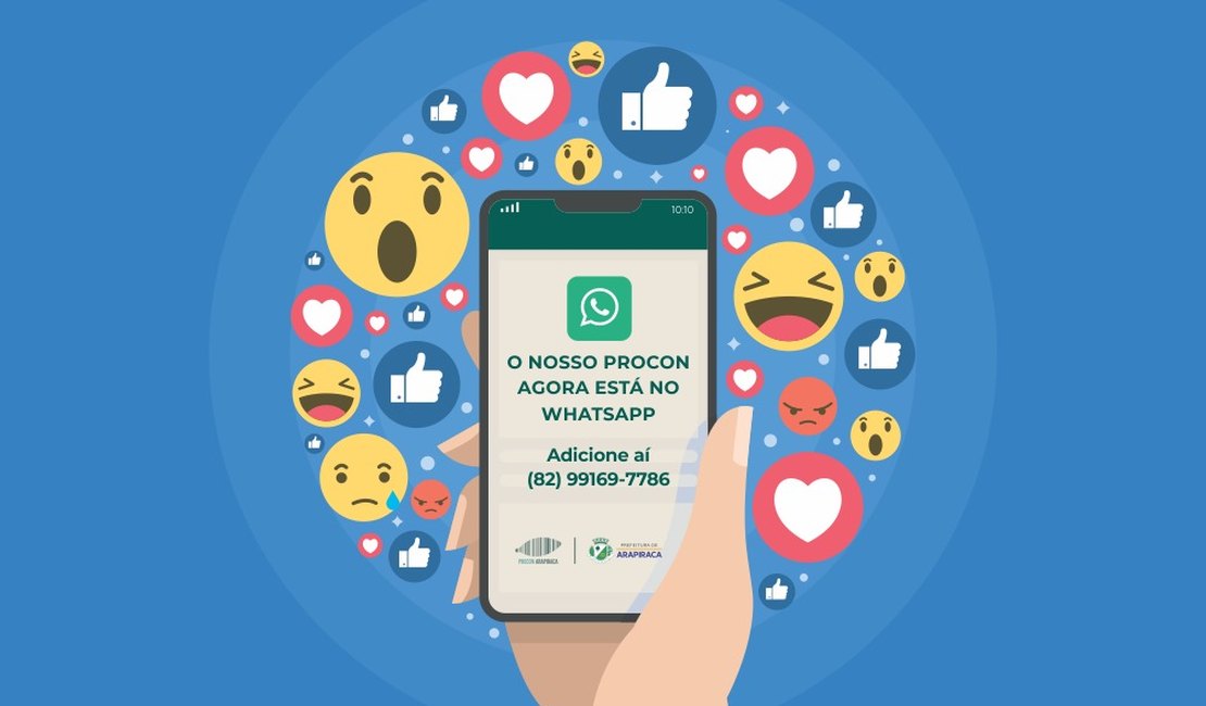 Procon Arapiraca lança serviço de denúncia via WhatsApp