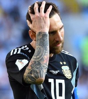 Argentina ‘esconde’ Messi de jornalistas após pênalti perdido na Copa
