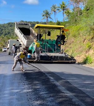 Obras de recuperação da rodovia AL 460 estão 90% concluídas