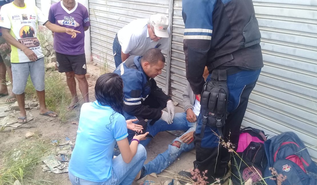 Irmãos ficam feridos após colisão com caminhonete, em Arapiraca