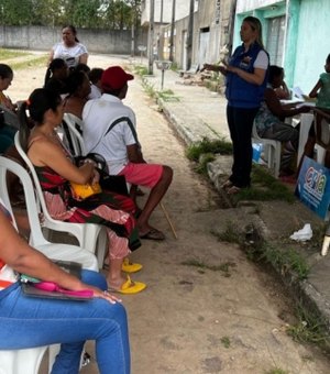 Assistência Social promove projeto ‘SEMAIDS na Comunidade’ na Aldeia Fazenda Canto, em Palmeira