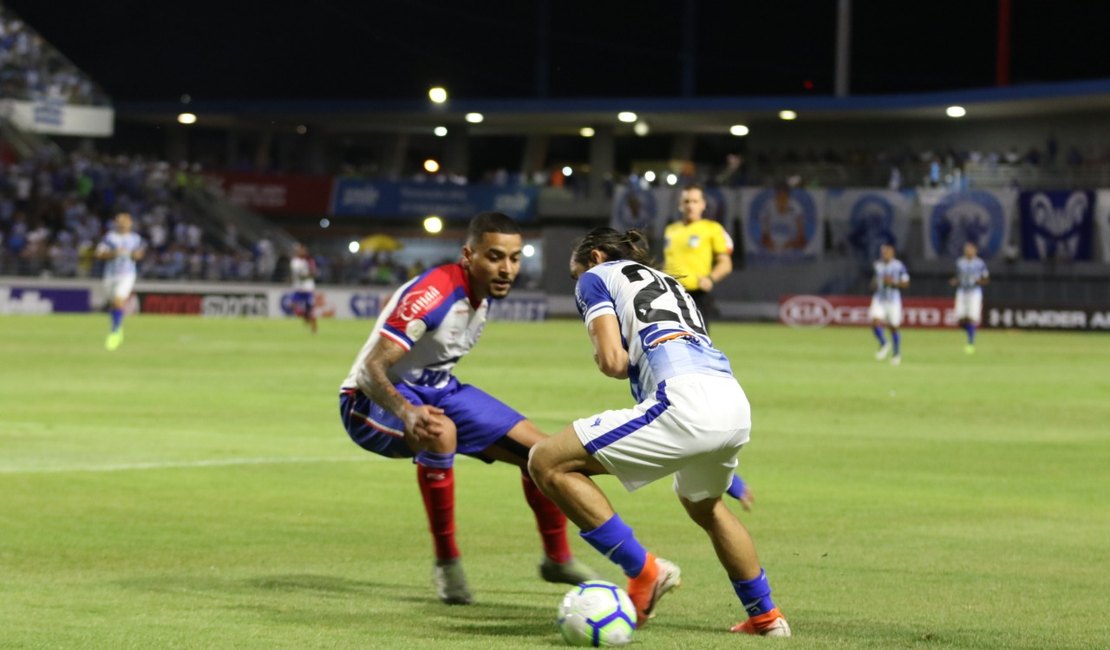 CSA perde do Bahia e está virtualmente rebaixado para a Série B