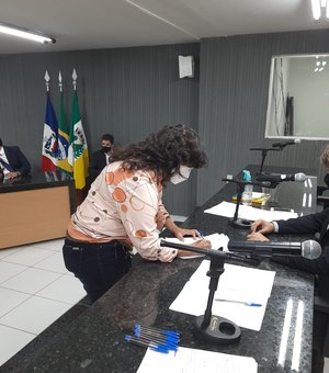 Vereadora Dra. Fany é eleita vice- presidente da Câmara Municipal de Arapiraca