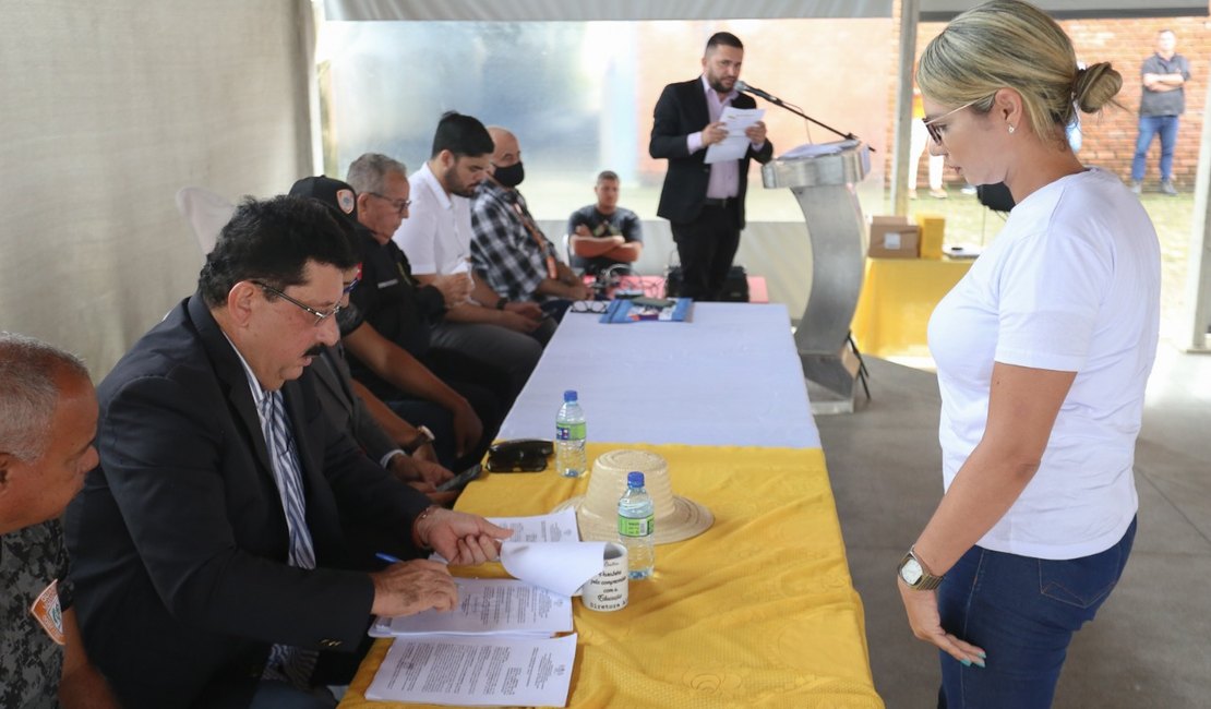 Gilberto Gonçalves nomeia 111 novos guardas municipais para Rio Largo