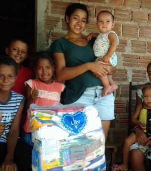 Ação emergencial da LBV assiste famílias no Sertão