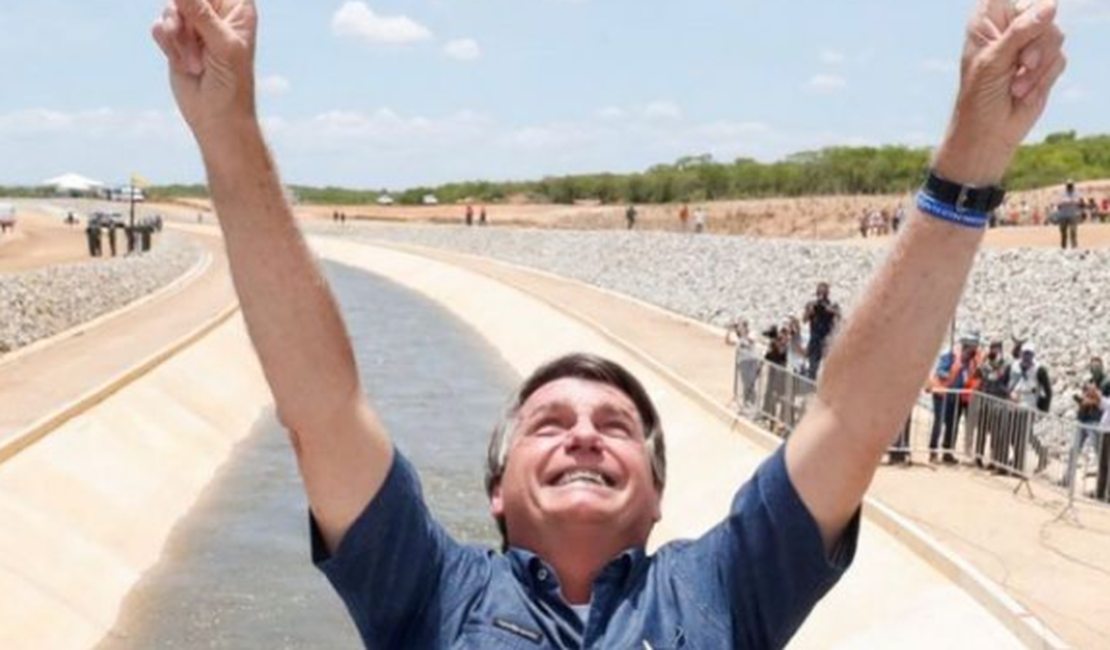 Jair Bolsonaro vai inaugurar obra hídrica em Pernambuco nesta quinta (21)