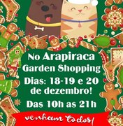 Bazar de Natal Missão Pet, em prol da causa animal acontece no Arapiraca Garden Shopping