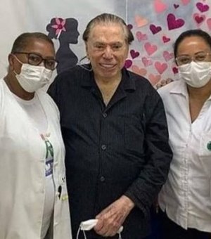 Silvio Santos recebe 3ª dose e cria expectativa para volta ao SBT