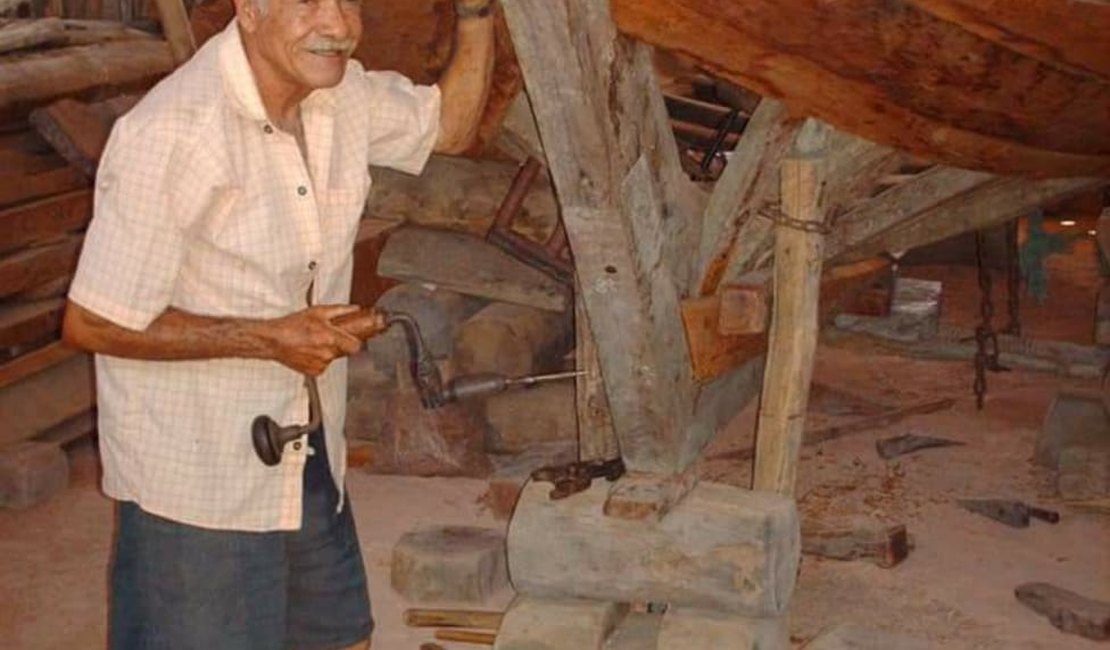 Famoso carpinteiro naval morre de causas naturais em Passo do Camaragibe