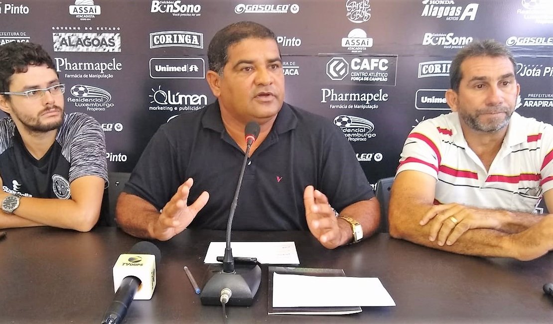 ASA marca amistoso contra o Confiança de Arapiraca e deixa torcida irritada