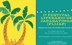 Município de Japaratinga sedia 1º Festival Literário