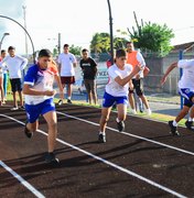 Estudantes enfrentam prova de atletismo nos Jogos Escolares de Arapiraca