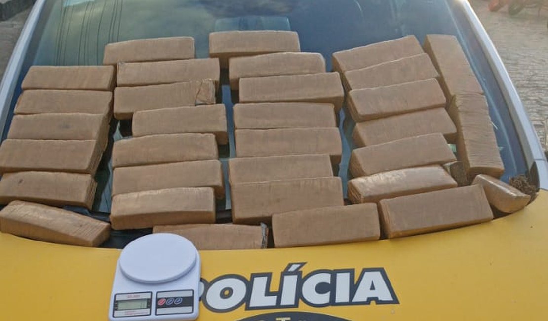 BPTran apreende 16 quilos de maconha escondidos em geladeira antiga