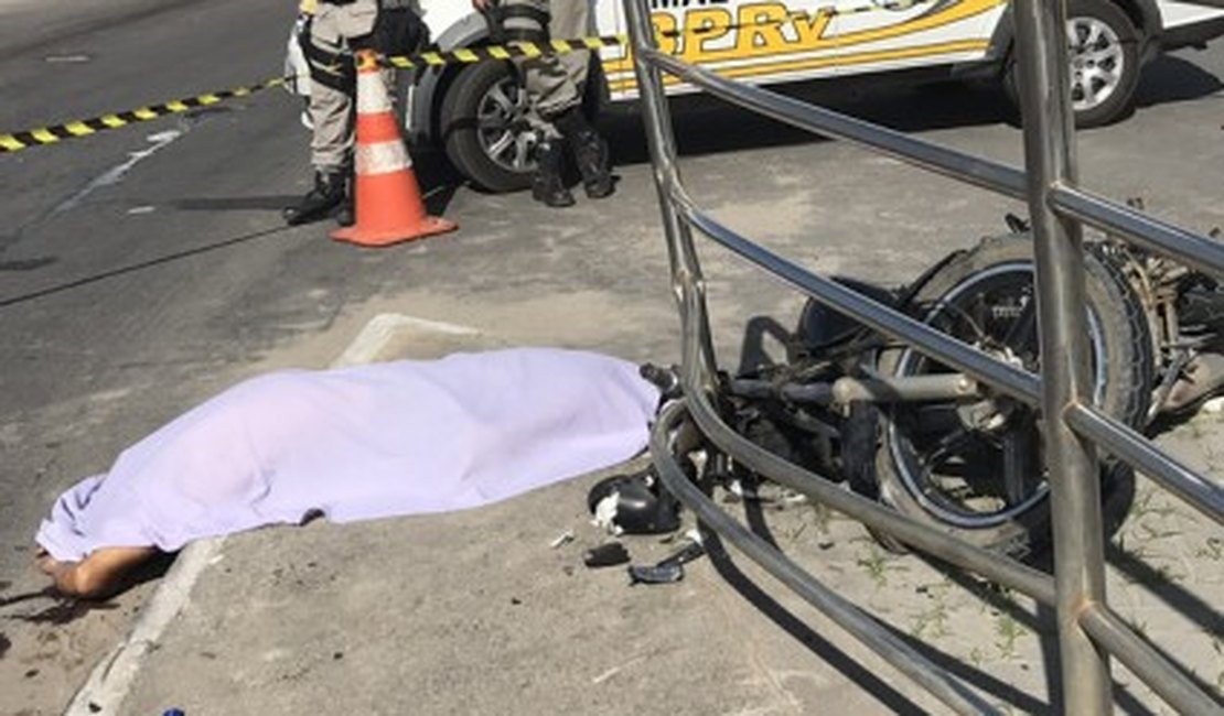 Grave acidente de moto deixou um morto e outro em estado grave em Marechal Deodoro