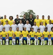 CBF divulga foto oficial da seleção brasileira na Copa da Rússia