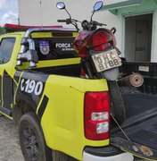 Polícia encontra motocicleta utilizada durante homicídio de taxista, em Penedo