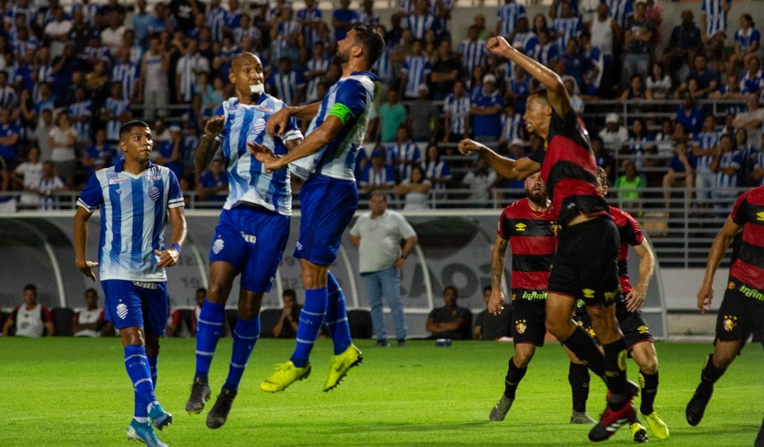 CSA estreia com derrota para o Sport no Nordestão