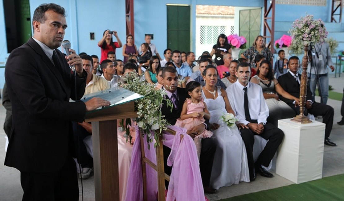 Justiça Itinerante promove casamento coletivo na Cambona neste sábado