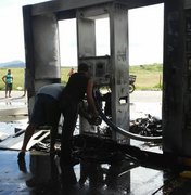 Em Alagoas, explosão em moto provoca incêndio em posto de combustíveis 