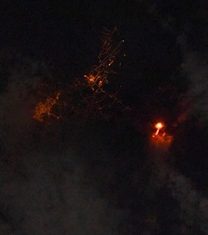 Astronauta registra do espaço erupção de vulcão nas Canárias