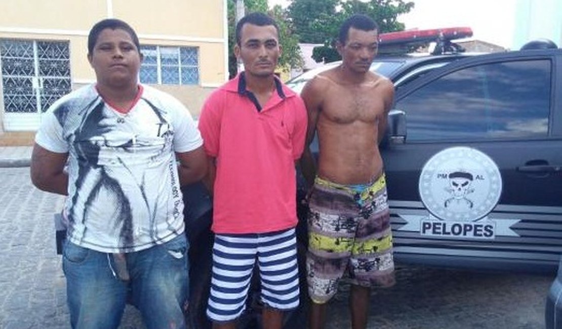 Três homens são presos acusados de tráfico em cidade ribeirinha 