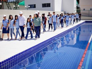 Complexo Educacional Marinete Neves em Palmeira recebe vistoria em novas instalações