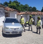 Ronda no Bairro recupera carro roubado no bairro do Jacintinho