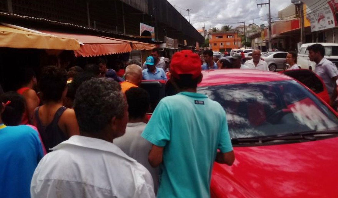 Homem é baleado próximo ao Mercado Público de São Miguel dos Campos
