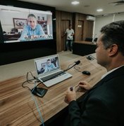 Renan Filho comenta reunião com Bolsonaro e governadores 