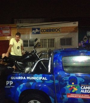 Guardas municipais de Campo Alegre e Teotônio capturam dupla que praticava assalto na região