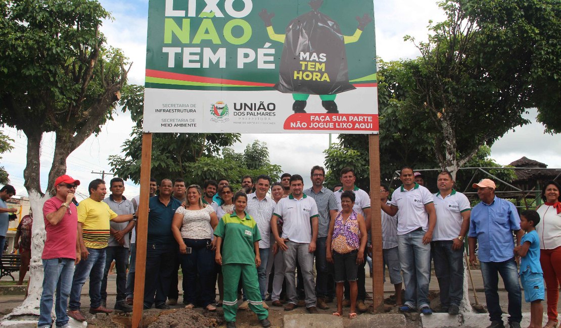 Prefeitura realiza troca de lâmpadas e combate aos pontos de lixo nos bairros de Fátima e Alto da Boa Vista