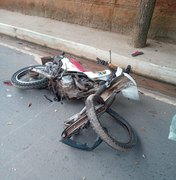 Motociclista sofre acidente ao colidir com árvore em Arapiraca