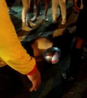 [Vídeo] Motociclista morre em acidente na Avenida Fernandes Lima