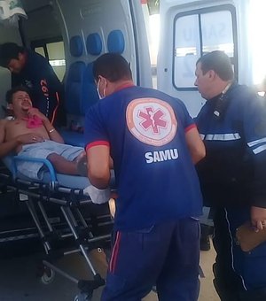 Homem fica ferido ao tentar mergulhar em piscina em Arapiraca