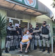 [Vídeo] Sargento do 3°BPM é curado da Covid-19 e recebe alta de hospital em Arapiraca