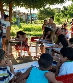 Indígenas da etnia Aconã lutam por construção de escola em aldeia localizada em Traipu