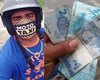 Mototaxista procura cliente que entregou dinheiro a mais por corrida em Arapiraca