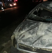 [Vídeo] Trator sem sinalização provoca acidente na AL-220, em Campo Alegre
