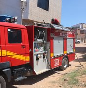 Princípio de incêndio deixa cinco vítimas no bairro de Cruz das Almas