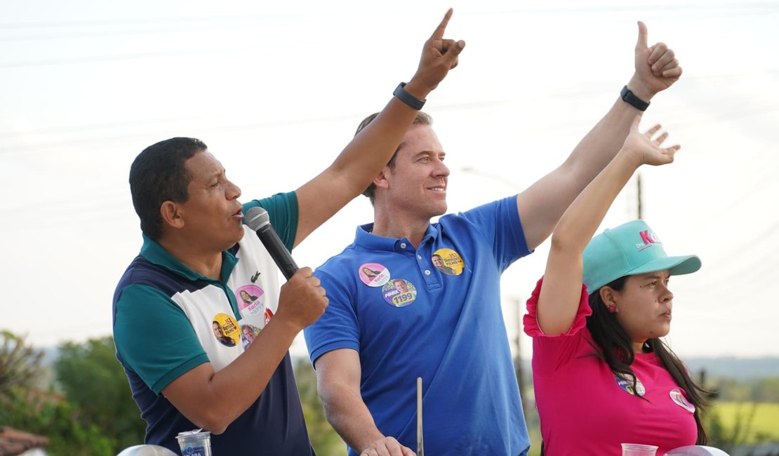 Marx Beltrão participa de carreta em Palmeira e população intensifica apoio à campanha