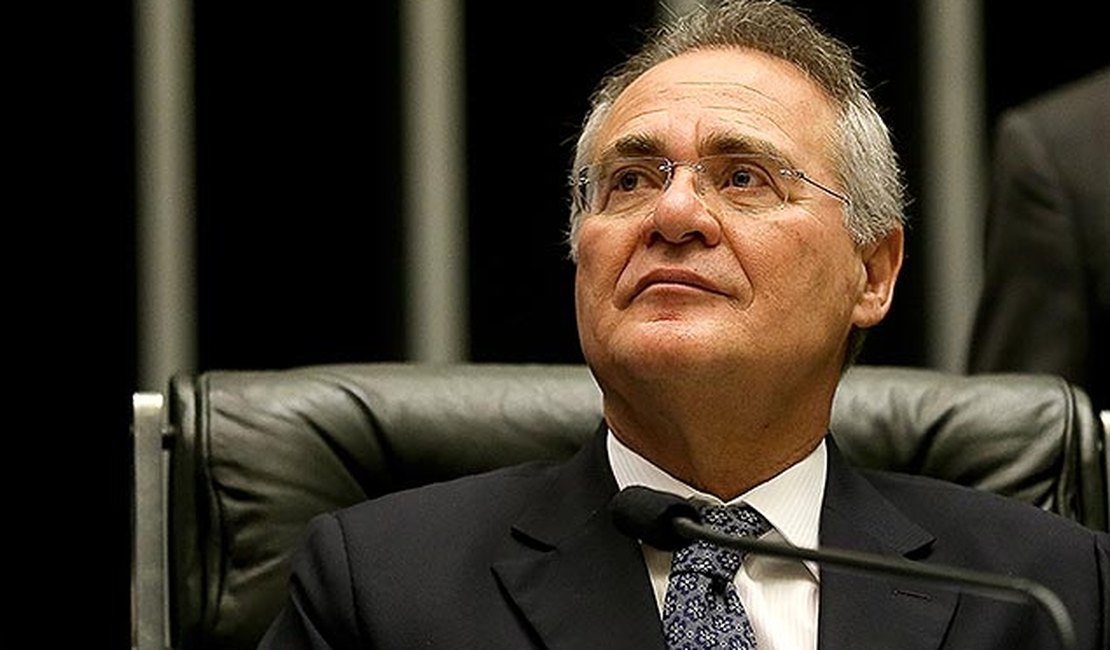 Renan Calheiros faz articulação interna para permanecer no comando do Senado