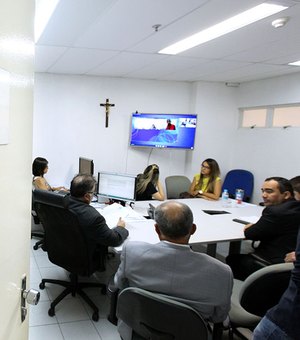 Audiências por videoconferência em Alagoas aumentam 71,8% em 2017