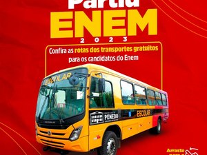 Prefeitura de Penedo disponibiliza transporte da zona rural para locais da prova na cidade